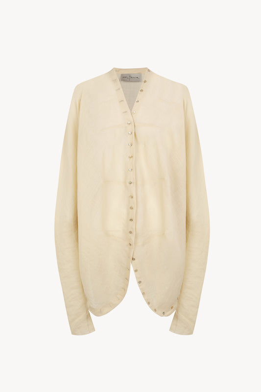 Piano, mares transformable ramie shirt