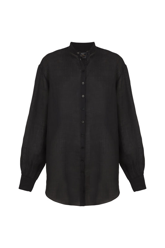 Raoul, camisa de ramio gris