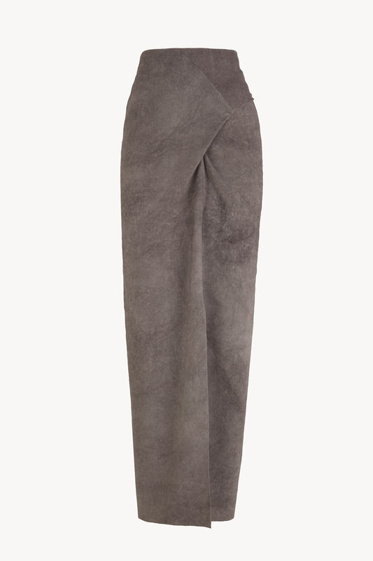 Sabina, fade mauve long skirt