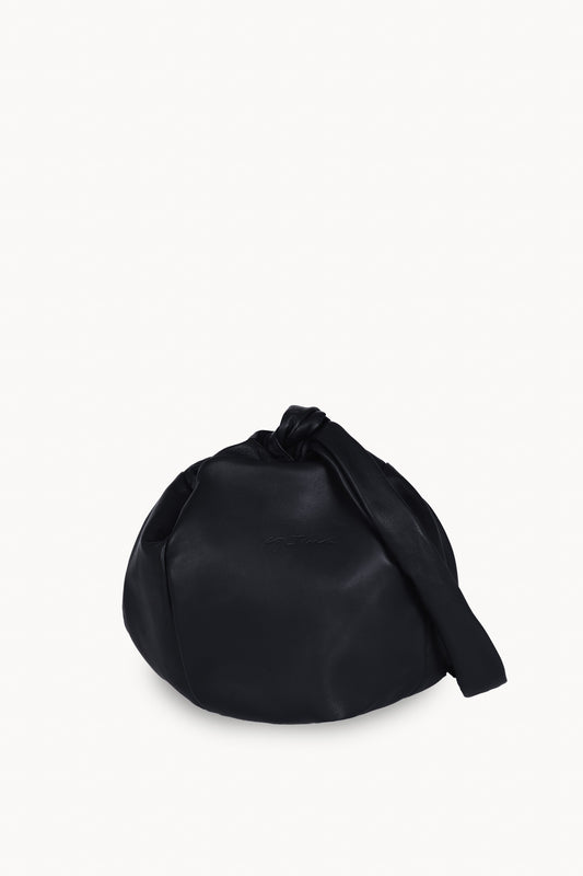 Sack M, bolso mediano de cuero azul marino