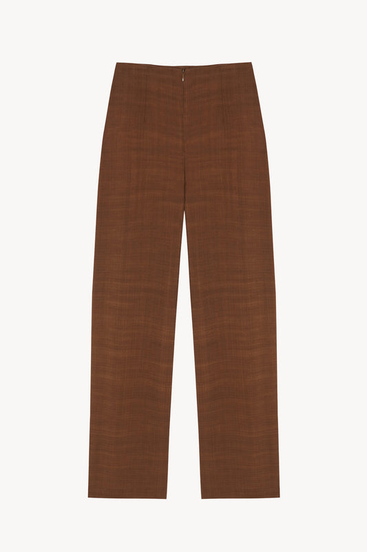 Saga, pantalon largo canela