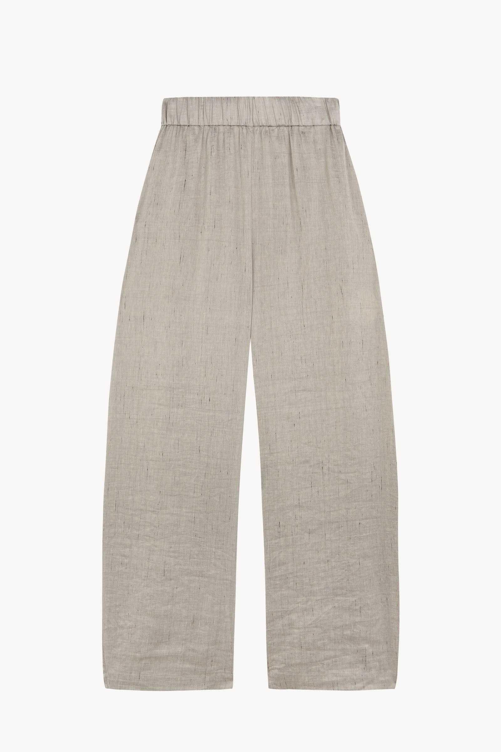 Sal, silver grey striped pants
