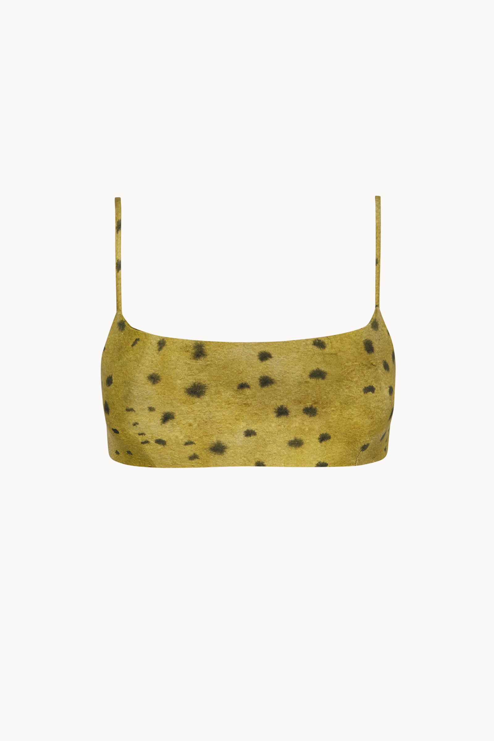Salma, bikini bandeau llimona print