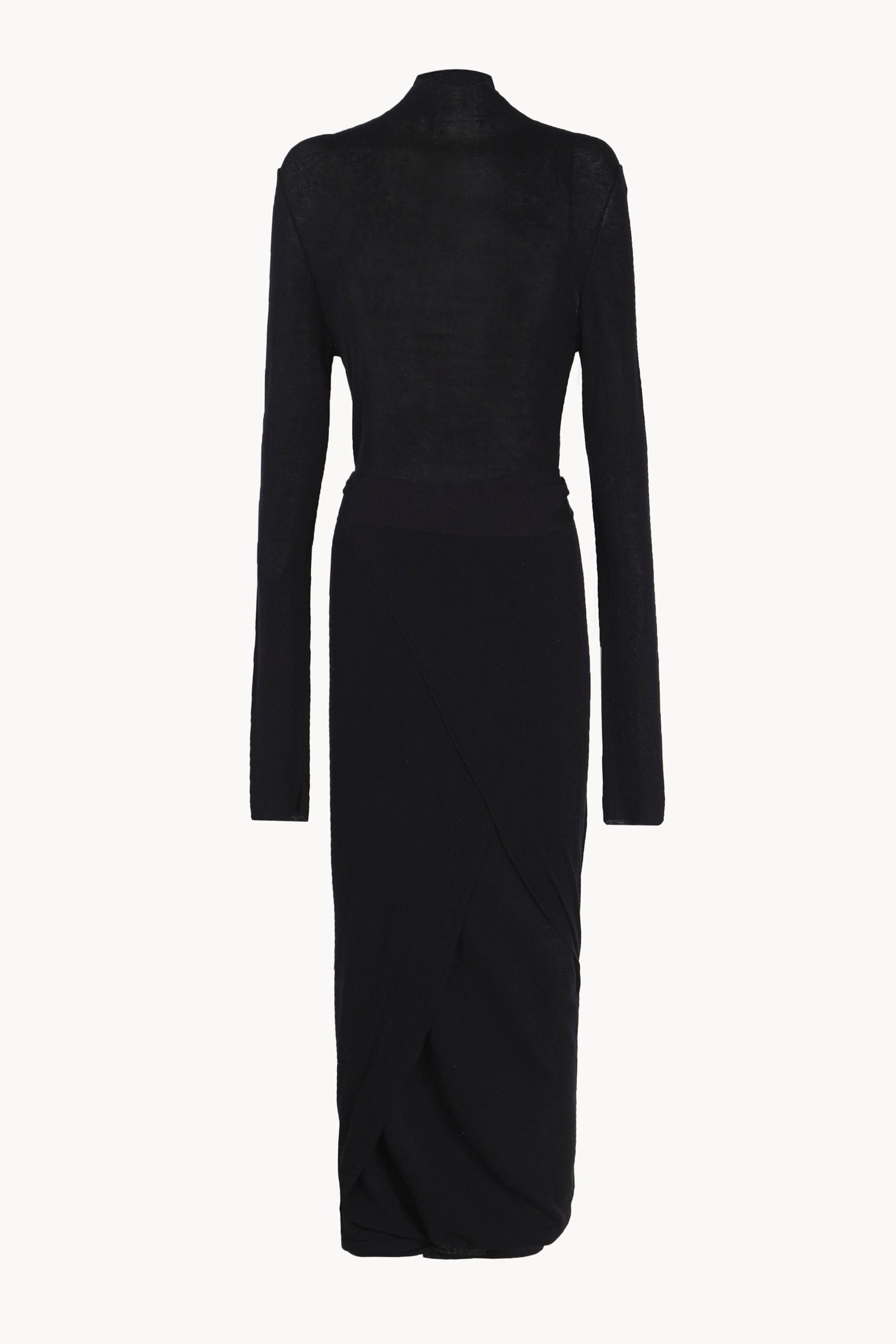 Tiva, black knit convertible dress
