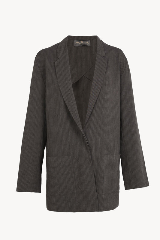 Trapani, chaqueta a rayas jacquard