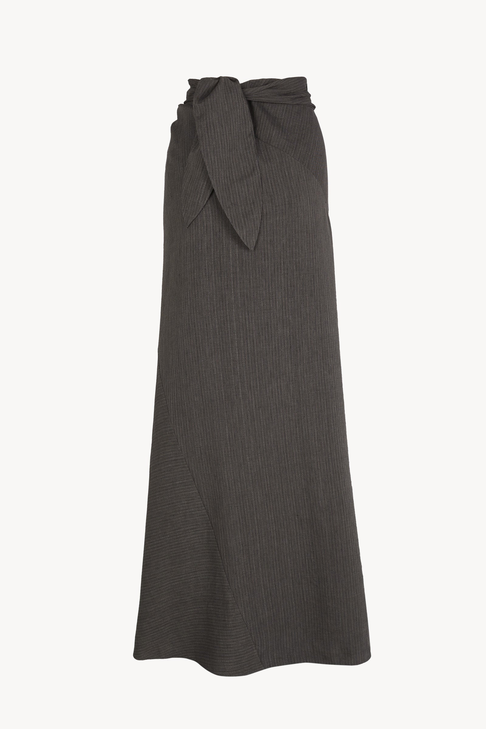Trapani, striped jacquard skirt