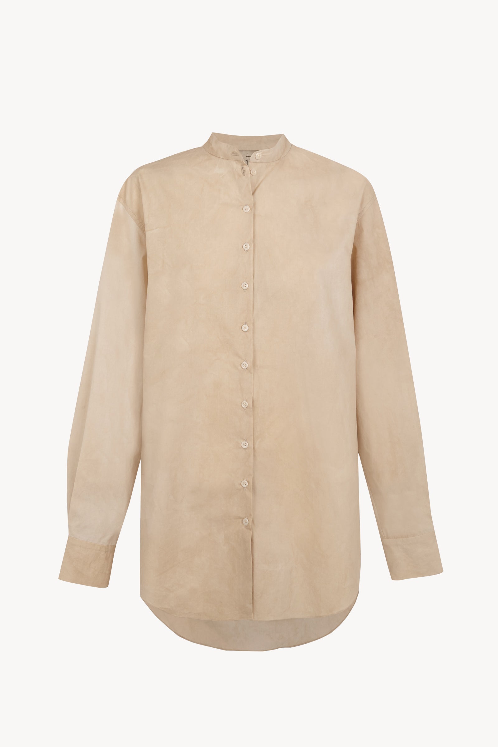 Yoko, fade beige poplin shirt