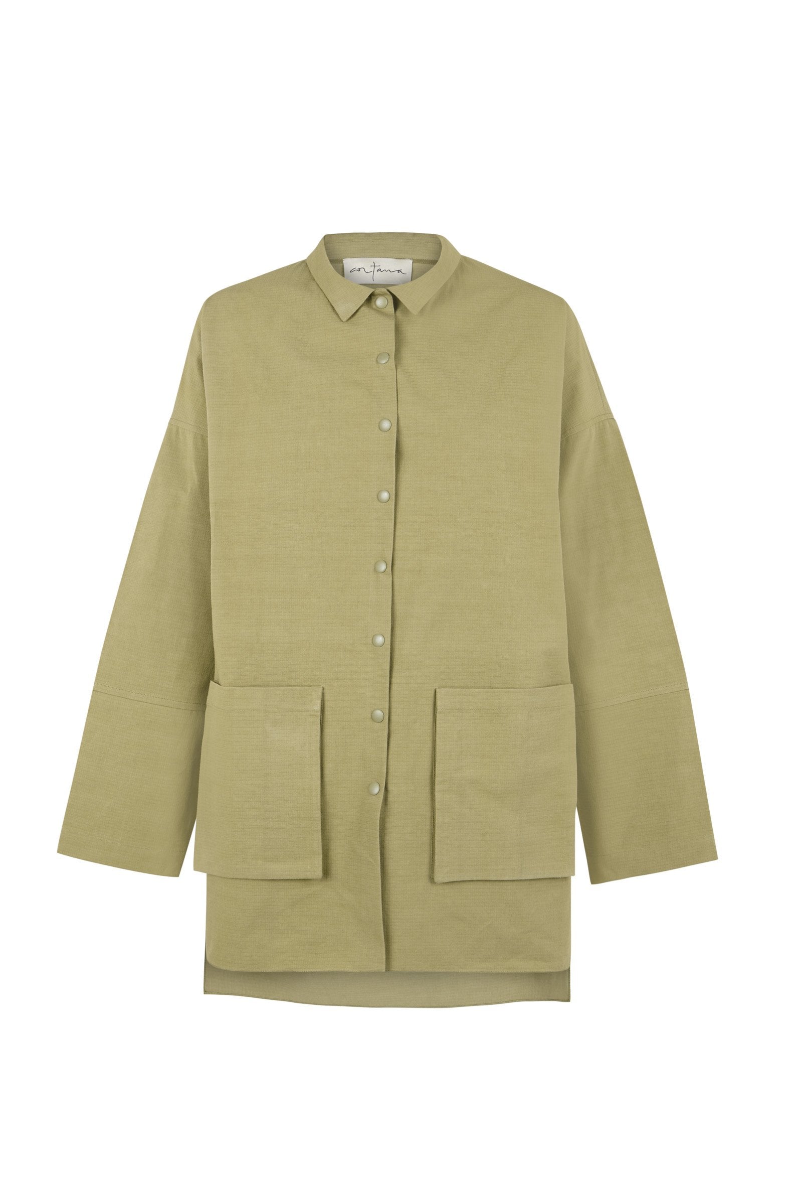 Cube, olive top