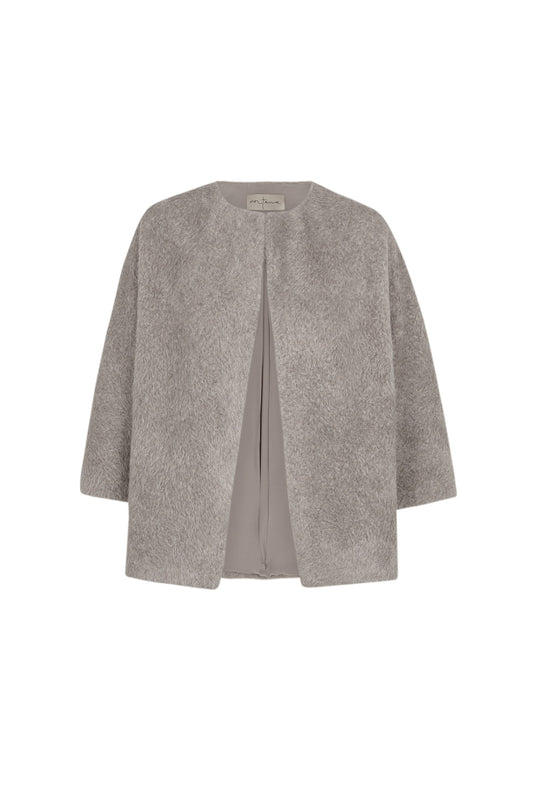 Delicia, jacket in alpaca and virgin wool