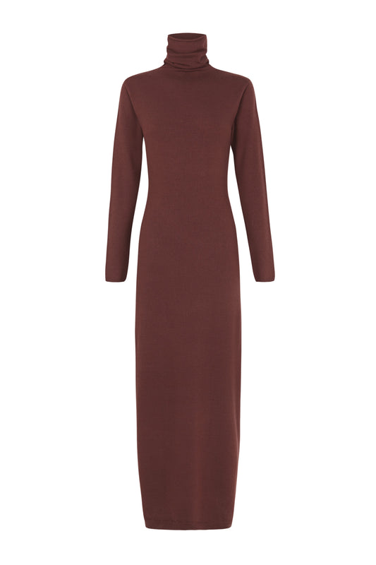 Gajo, garnet knitted dress