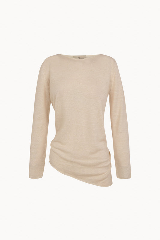 Ara, off white linen and cotton sweater