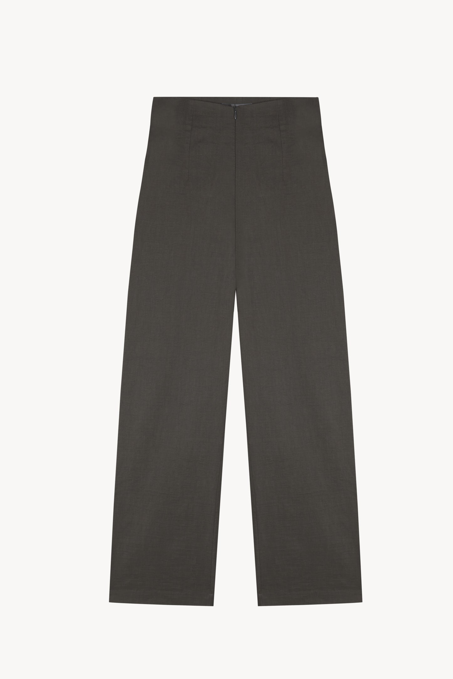 Arne, grey mocha flared trousers