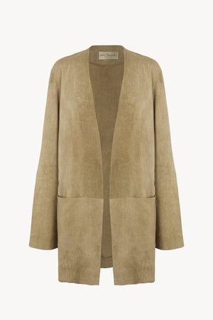 Cassian, chaqueta oversize marron claro maltinto