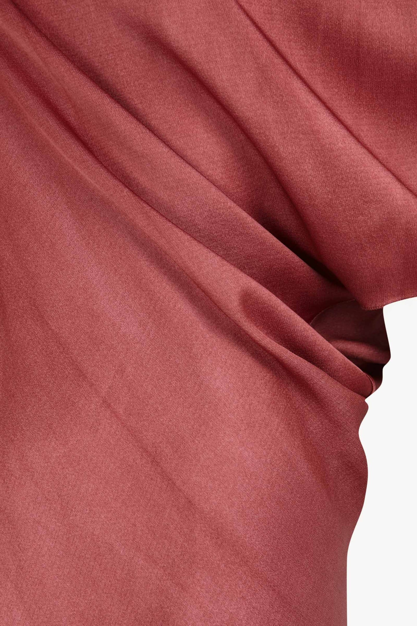 Elea, vestido largo carmesi maltinto