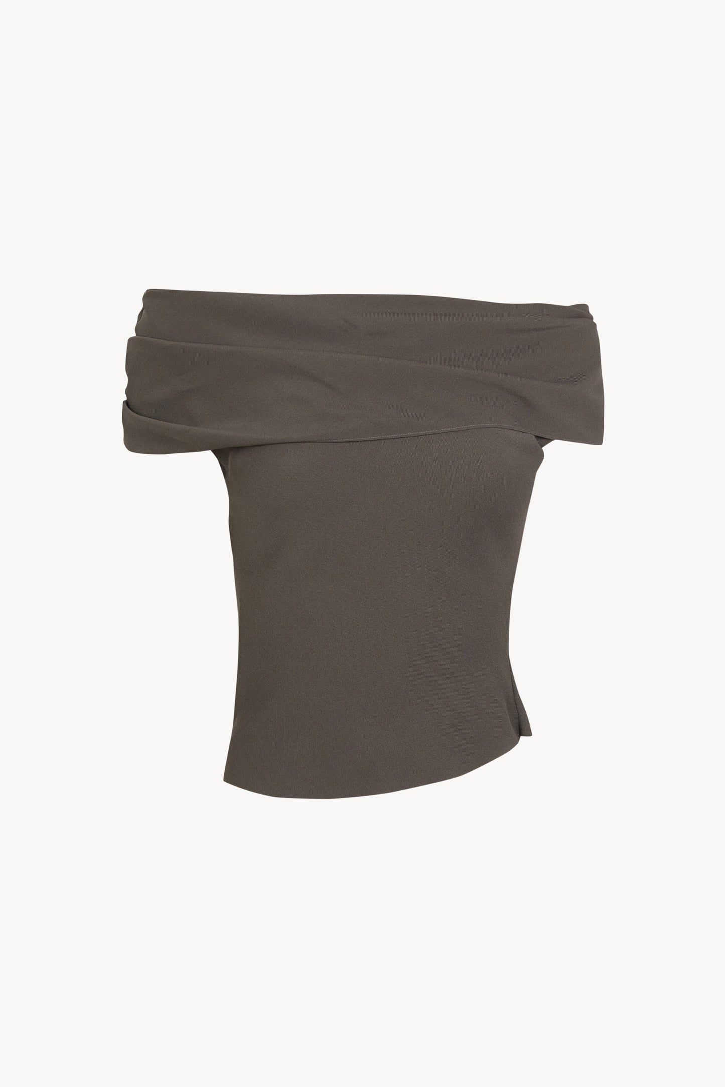 Ilia, dark grey silk top