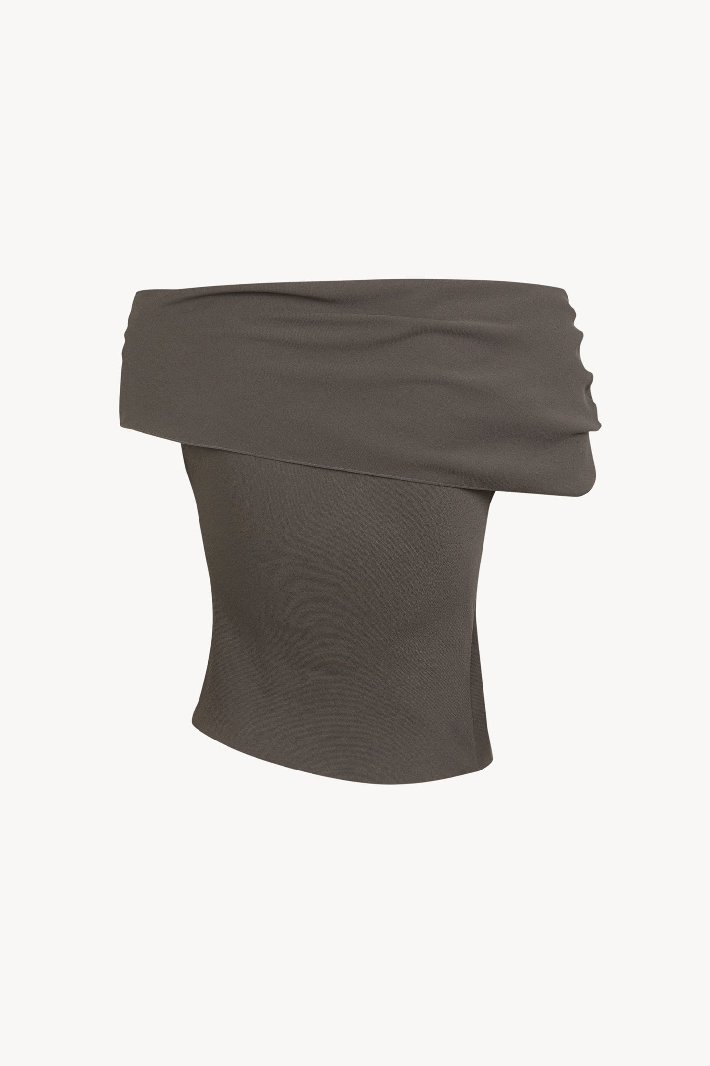 Ilia, dark grey silk top