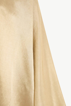 Inga, chaqueta larga beige dorado