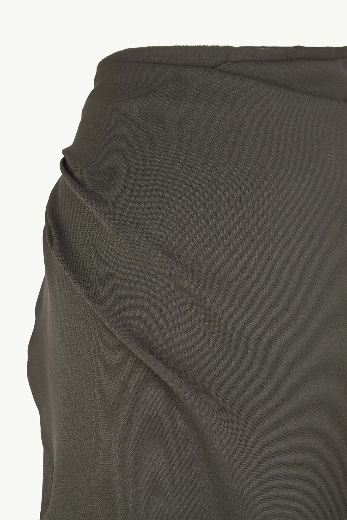 Isolde, dark grey asymmetric skirt