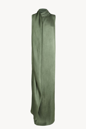 Lava, fade aquamarine long dress