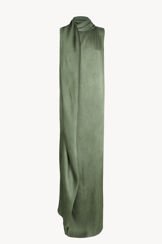 Lava, fade aquamarine long dress