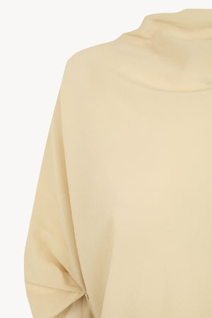 Liv, blusa de seda stretch anis