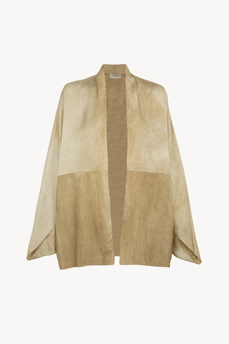 Opalo, chaqueta amplia bronce maltinto
