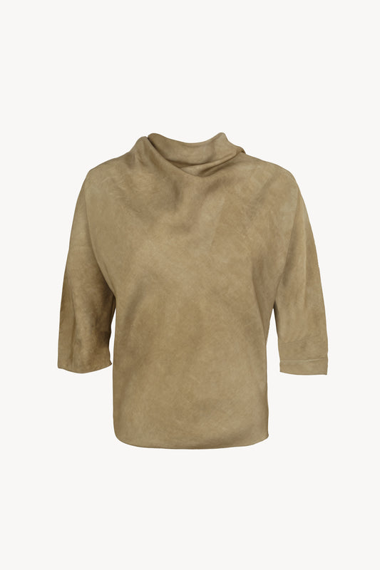 Opale, fade bronze asymmetric top