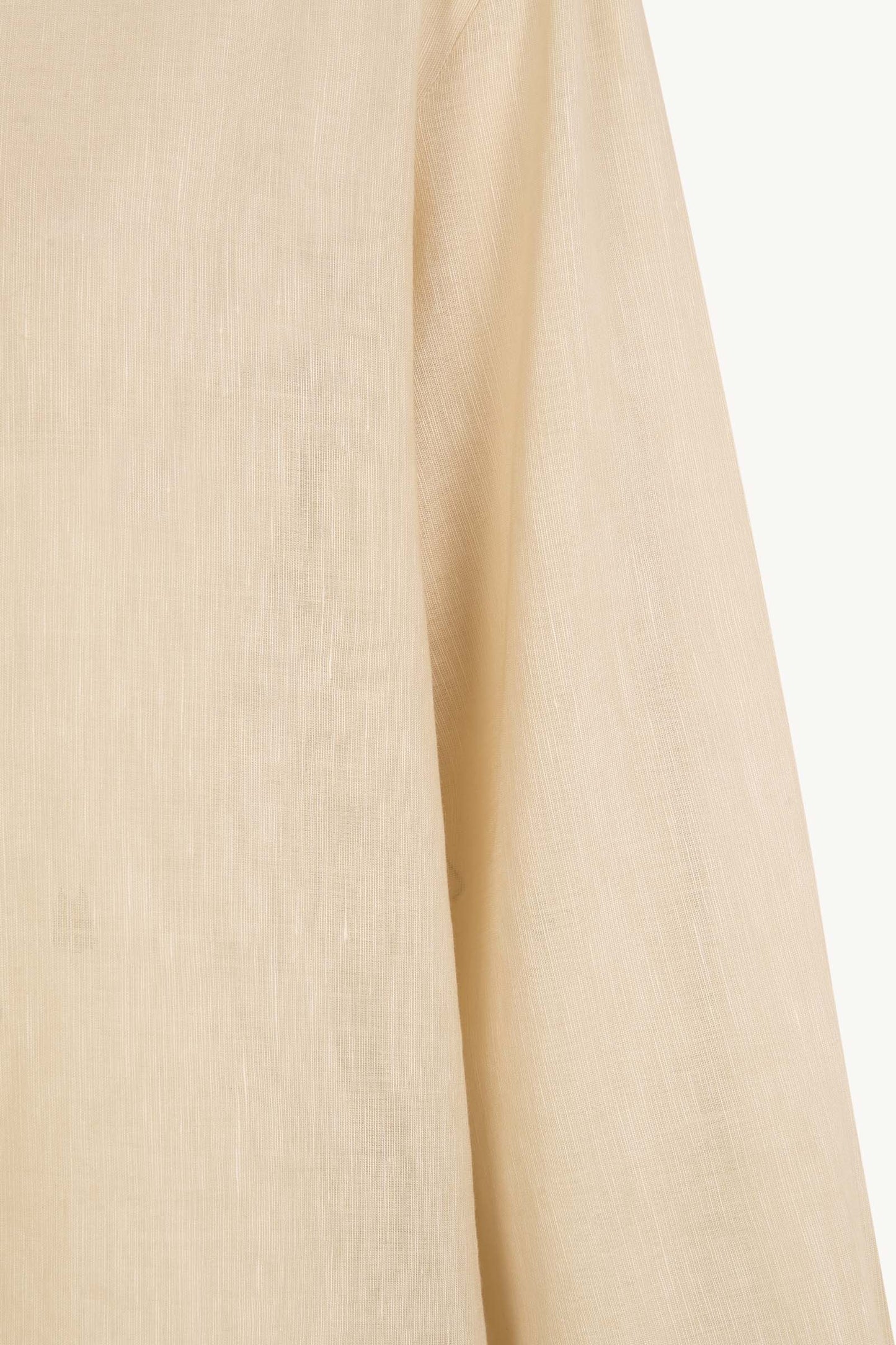 Raoul, light beige cotton and linen shirt