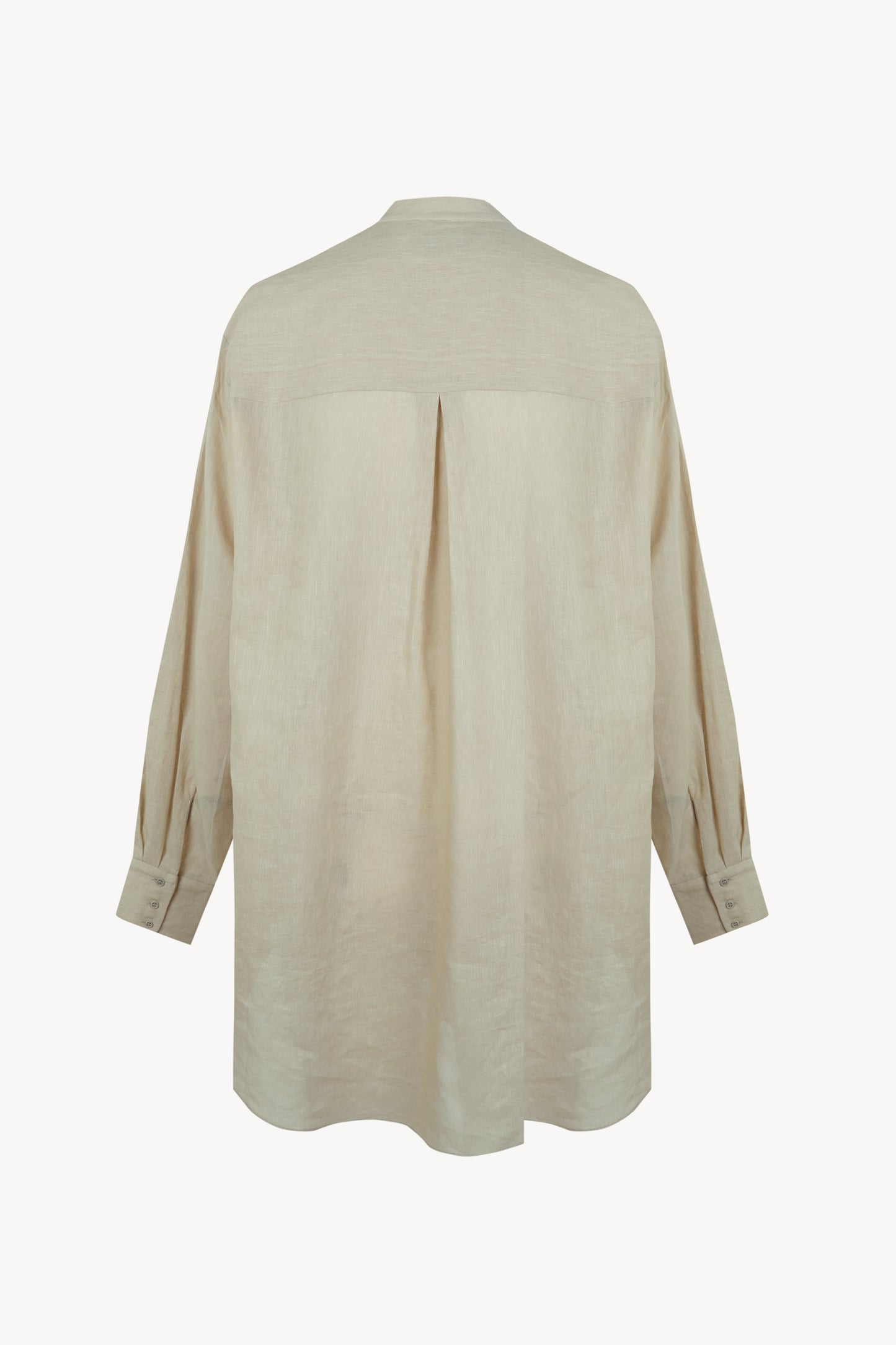 Raoul, sage cotton and linen shirt