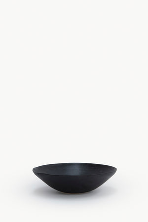 Plato redondo noir