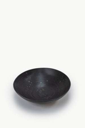 Plato redondo noir