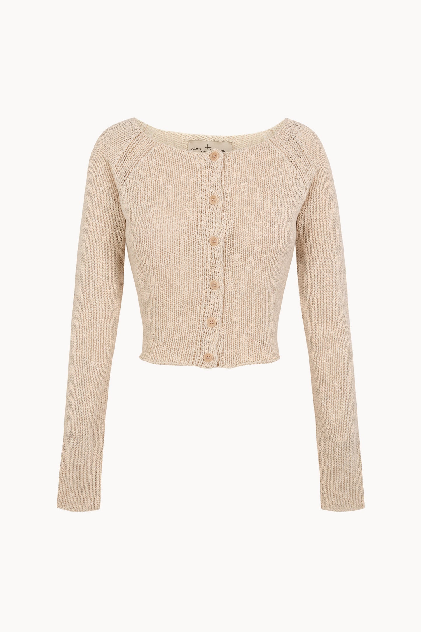 Sylva, cardigan de punto crudo