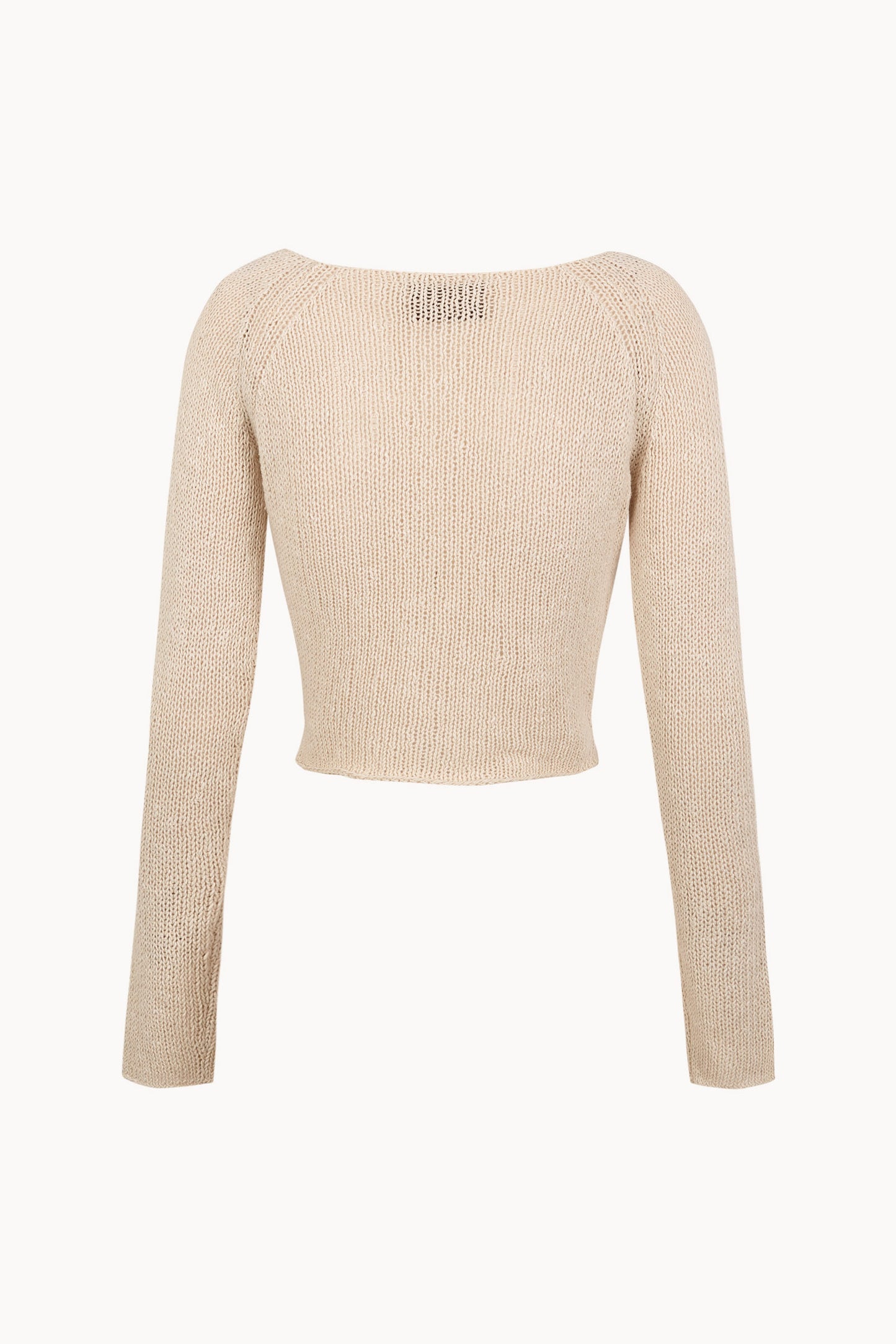 Sylva, cardigan de punto crudo