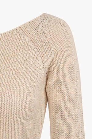 Sylva, cardigan de punto crudo