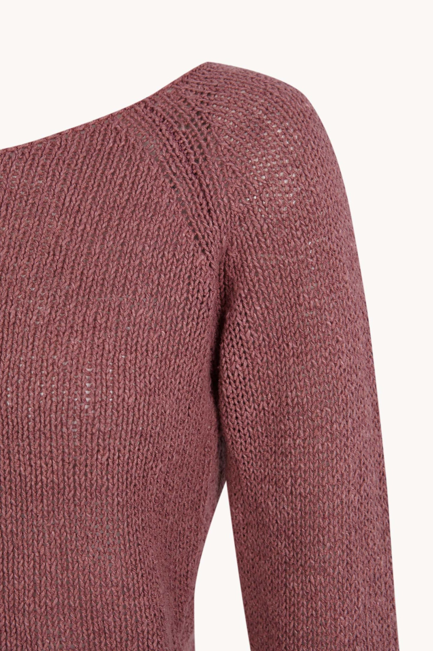 Sylva, rose dust knit cardigan