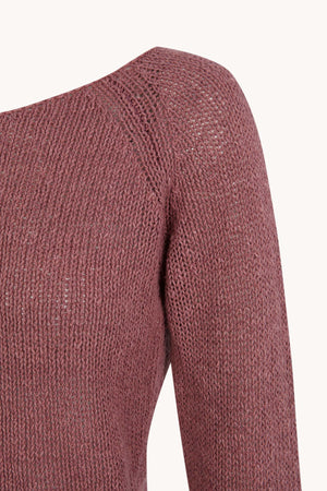 Sylva, rose dust knit cardigan