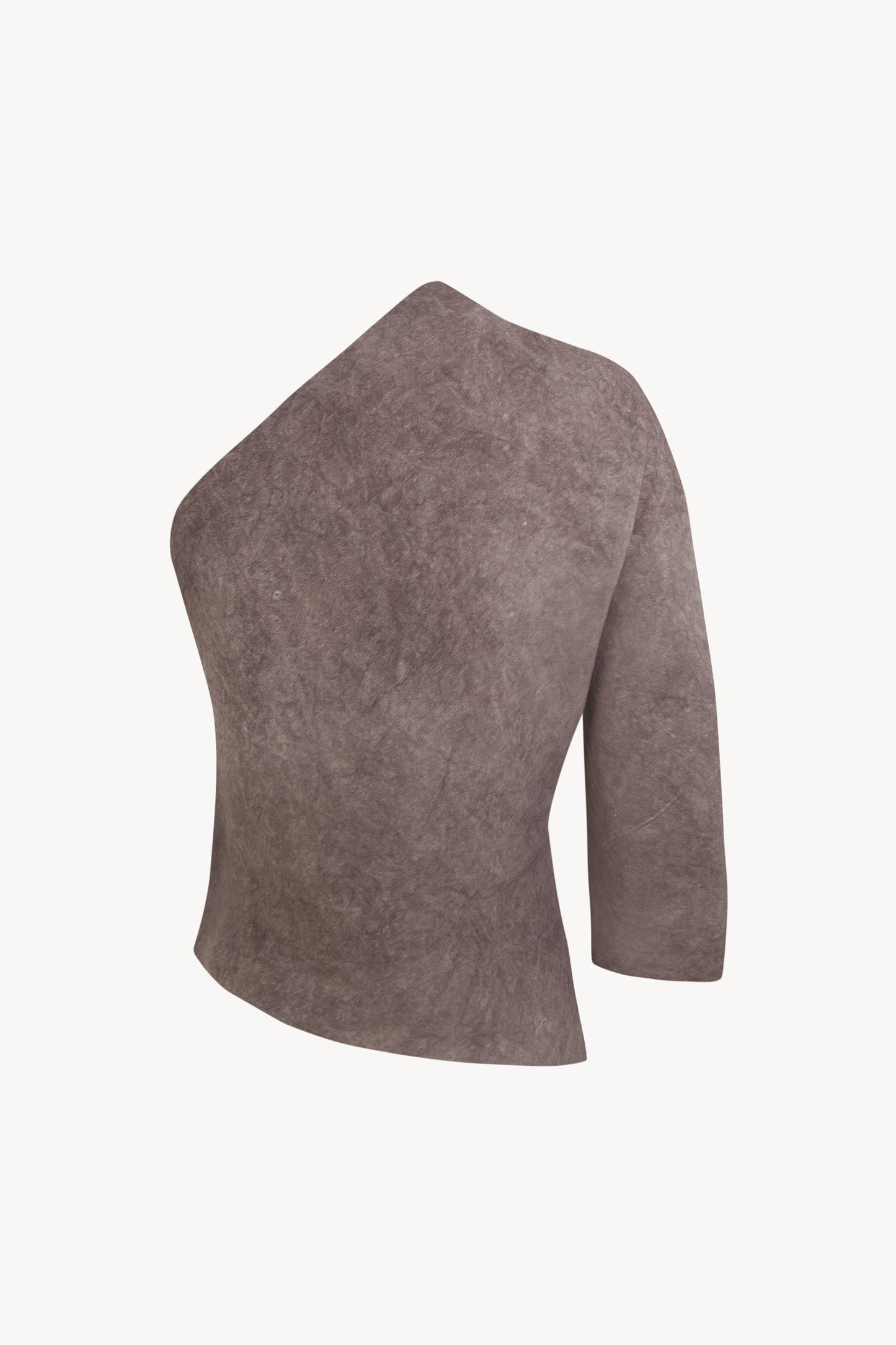 Sabina, fade mauve asymmetric top