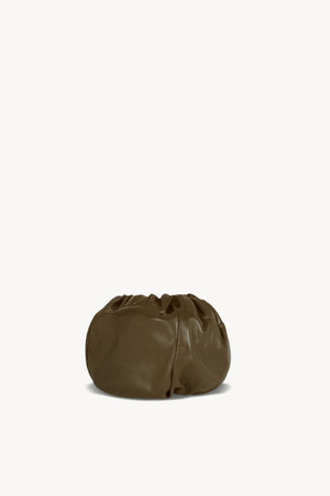 Sack S, khaki small leather bag