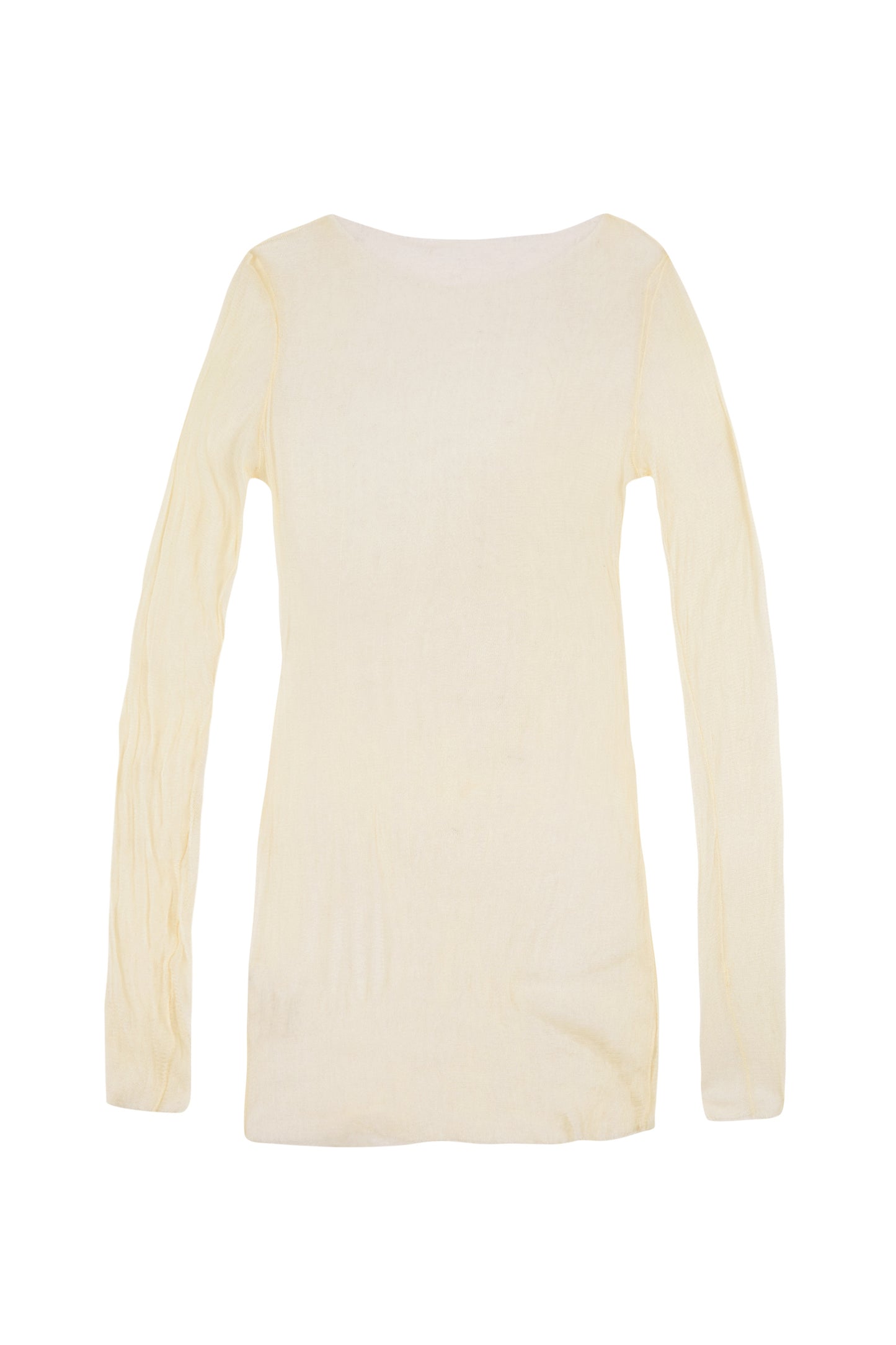 T de Tul, Ivory silk tulle top