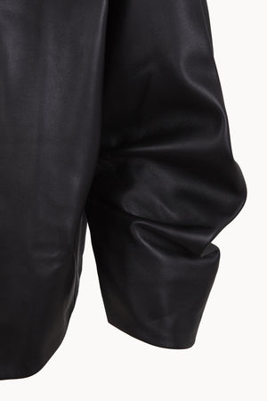 Lira leather, khaki leather jacket