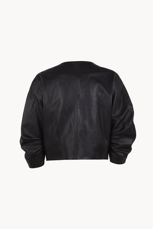 Lira leather, khaki leather jacket