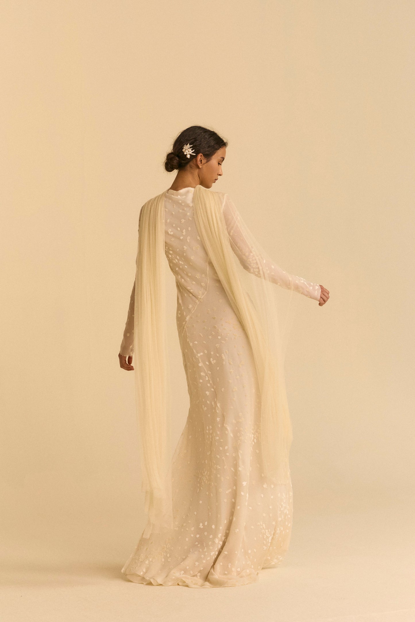 Vestido Acacia, velo Tulle