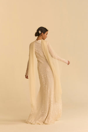 Vestido Acacia, velo Tulle
