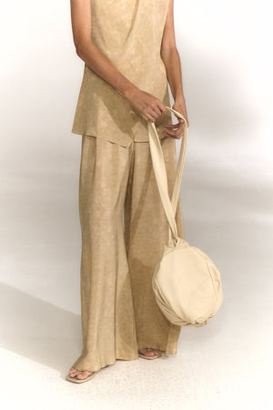 Ada, pantalon de seda flora print