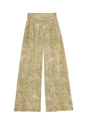 Ada, hope print silk pants