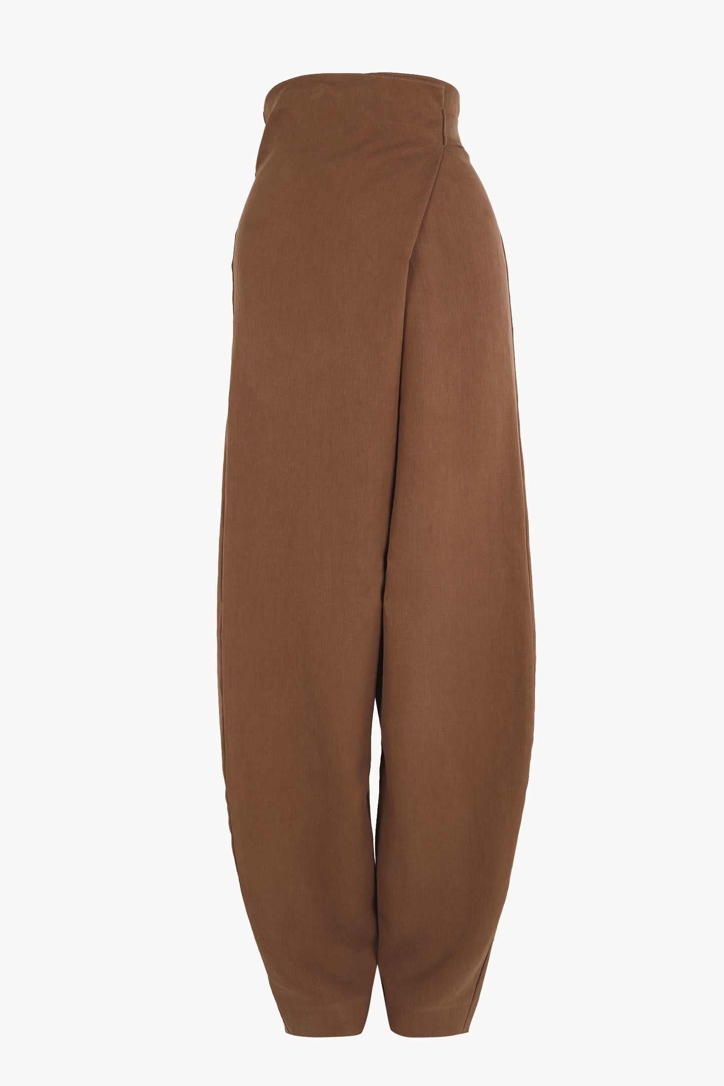 After, pantalon envolvente de lino henna