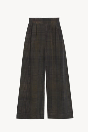 Agate, wide pants maltinto checks