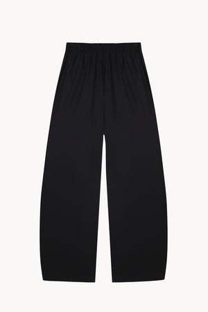 Ahora, black virgin wool trousers