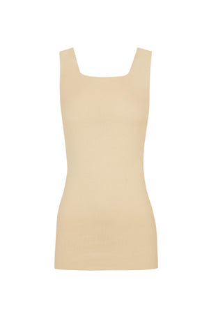 Alaska, ivory tank top