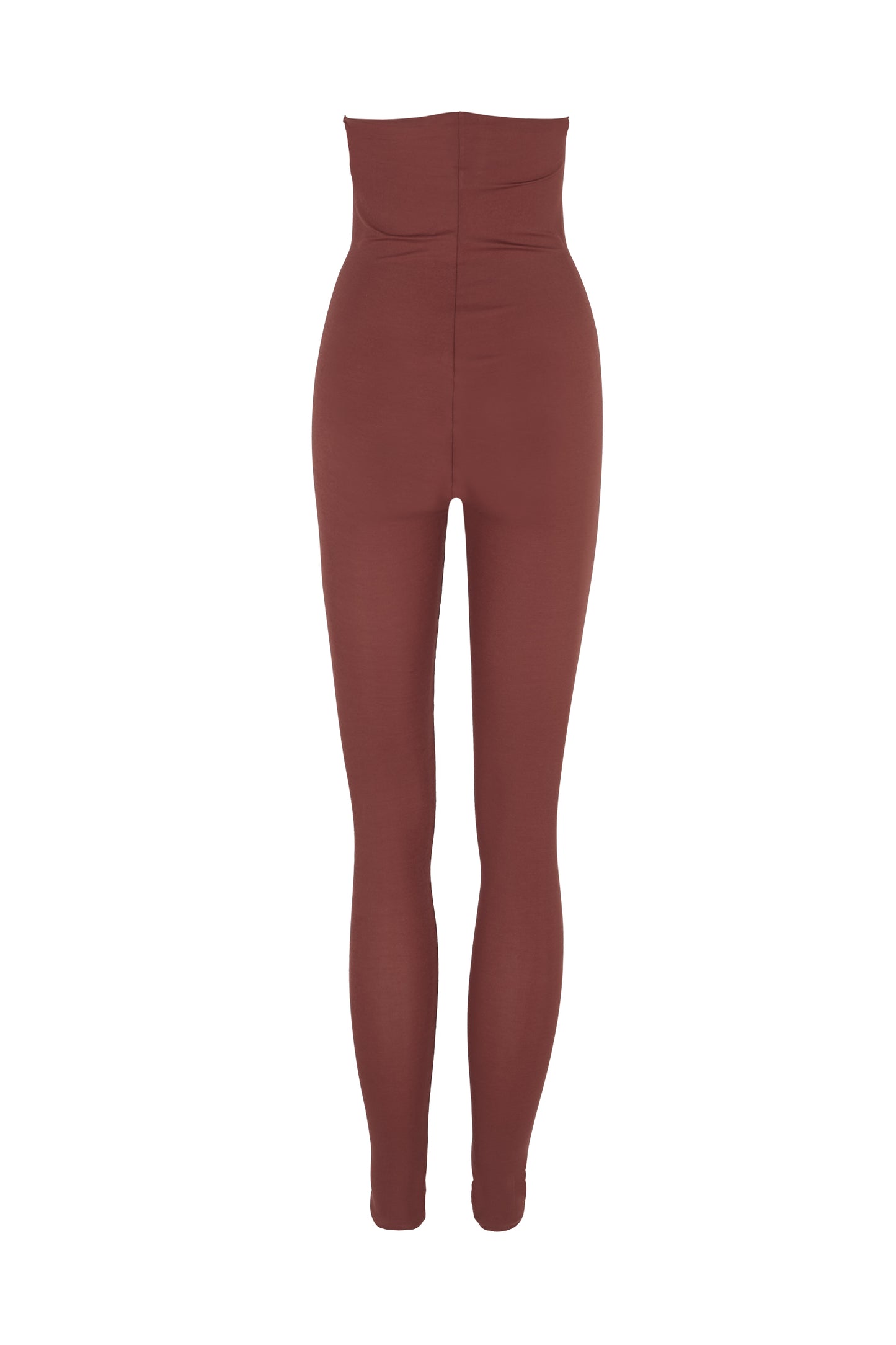 Alice, garnet stretch cupro leggings